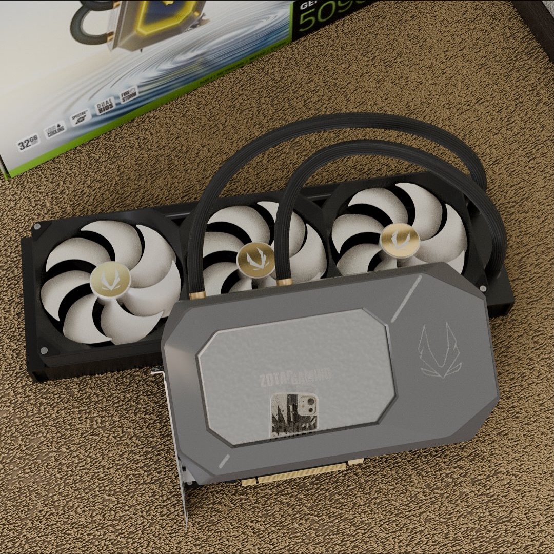 ZOTAC_USA's tweet image. 🎮Ready to game with settings maxed without the heat,❄️💧 ZOTAC GAMING GeForce RTX 5090 ARCTICSTORM AIO!🚀💪

📷 IG: keokeo_3dcg

#RTX5090 #RTX50 #ARCTICSDTORM #AIO #Tech #GPU #PCHardware #PCComponents