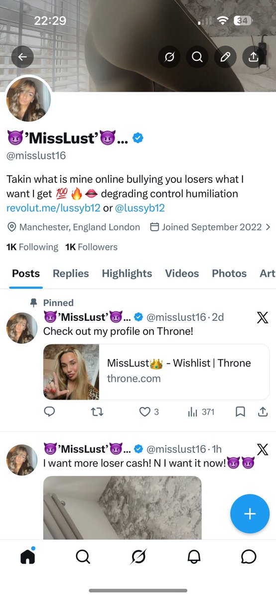 ‘Missylust😈🤏🏼’ tweet media