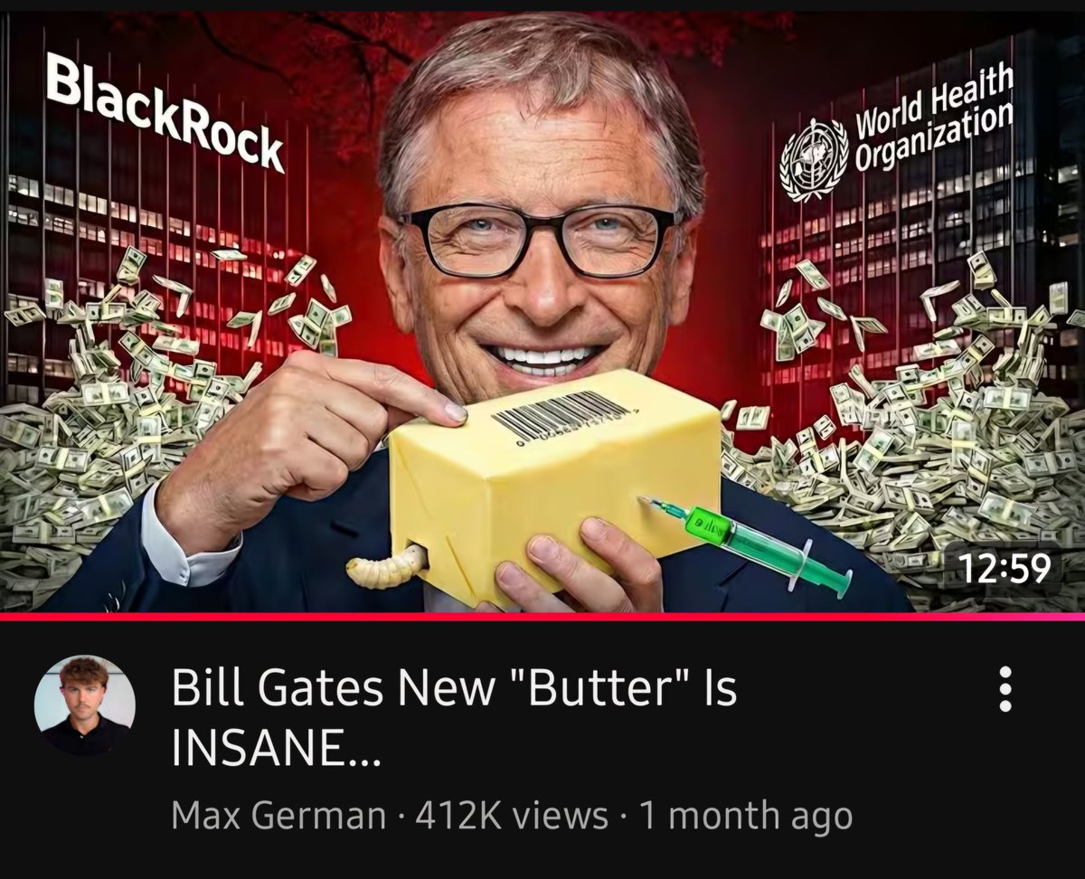 skateeboy77's tweet photo. Worse? A MUST SEE. A new synthetic butter/shortening called 'Savor', is being manufactured by a Bill Gates start up company. No milk/cream/animals/plants.
It will not be sold next to butter in the supermarket but, cleverly marketed to resturants (where ingredient listings are not needed) and, food conglomerates like Mondelez. Highly recommended viewing.
https://t.co/tzLkb2uyPn
