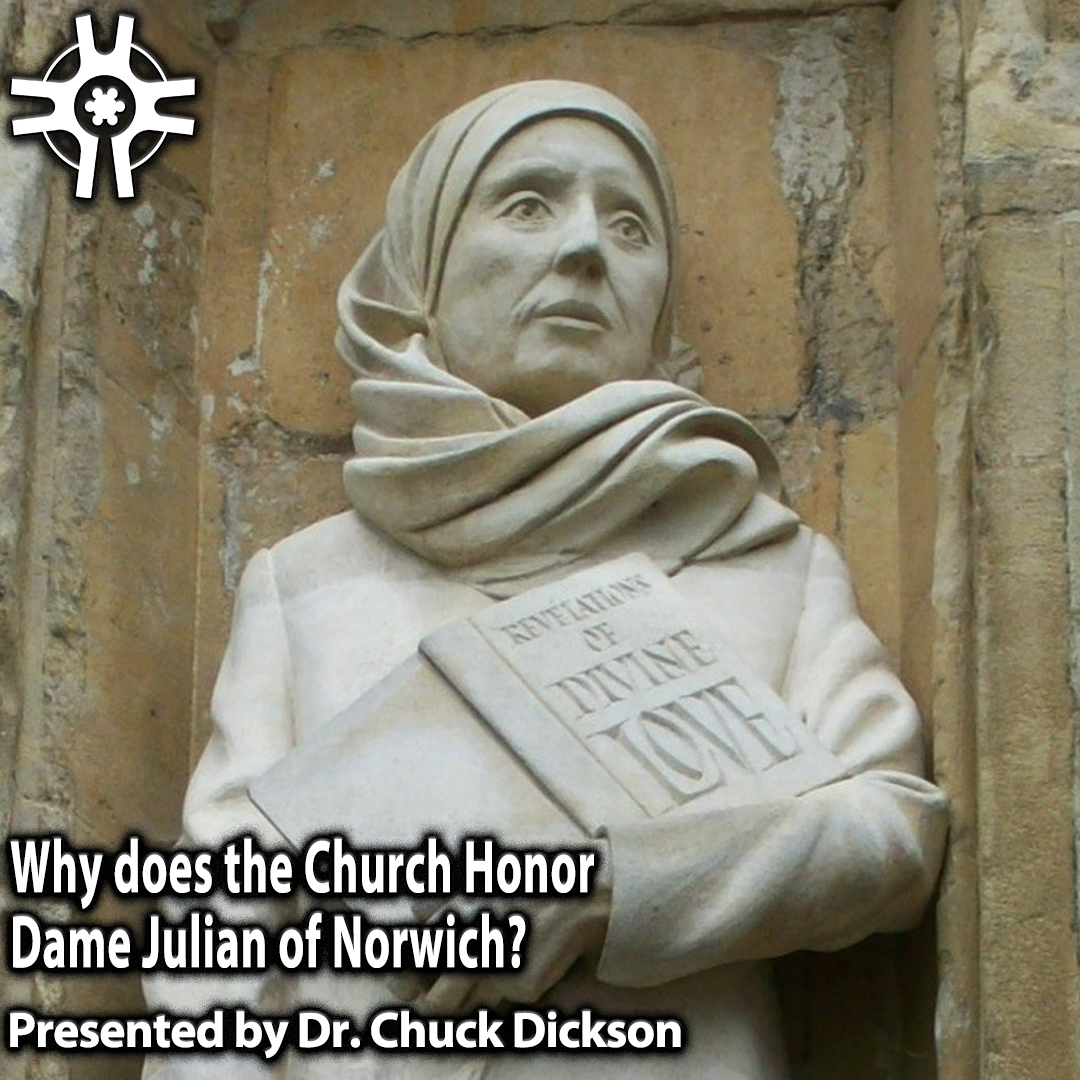 GSPTucson's tweet photo. Dr. Chuck Dickson explains why Grace St. Paul's Julian Chapel is named after the anchoress, mystic, and theologian, Julian of Norwich, and why she is honored by the Church in his latest Virtual Adult Ed. class:  https://t.co/h3wWuUjMFW https://t.co/y71UvLgCiO