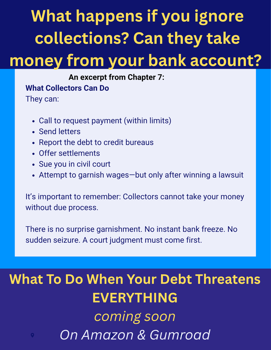 TerriLRS's tweet image. #personaldebt #personalfinance #collections