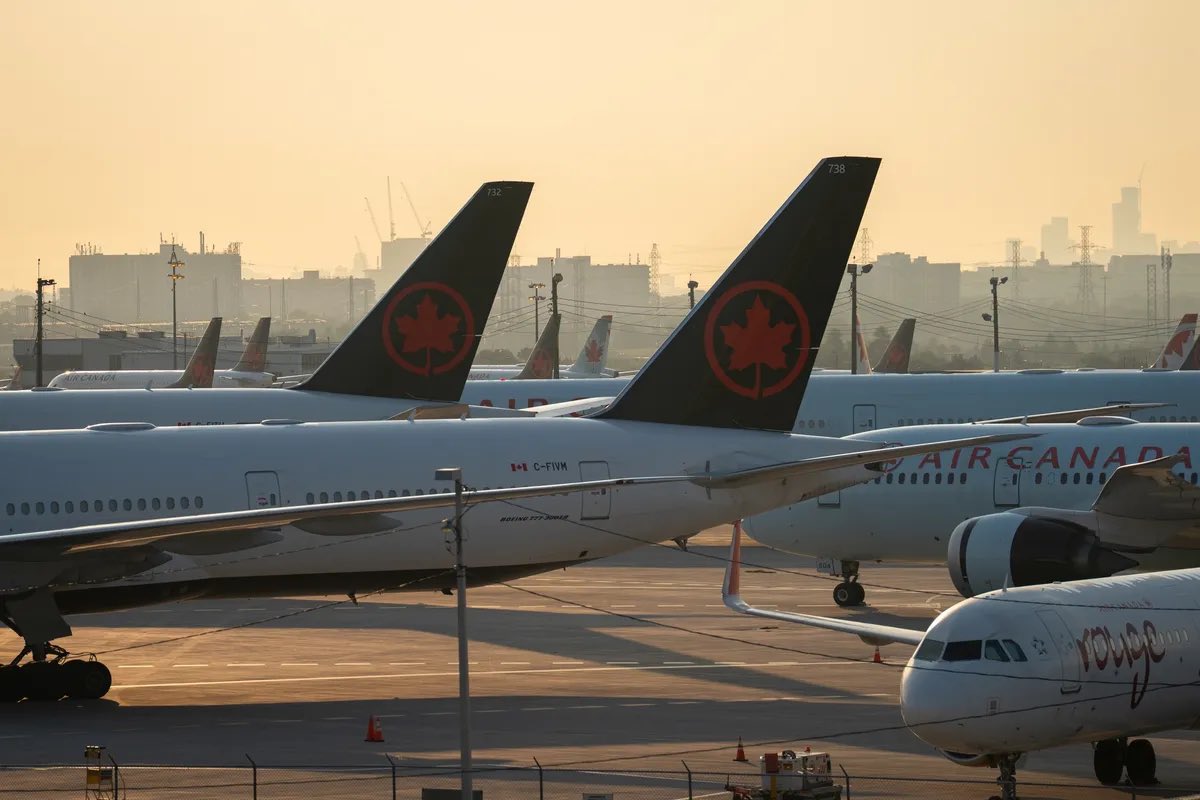MadelnCanada's tweet image. #NEWS: Air Canada will suspend daily flights to John F. Kennedy International Airport in New York City amid soaring jet fuel costs.