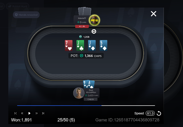 Smackems818's tweet image. great action today on clup wpt gold #free 2500 dont forget use code doug when u sign up