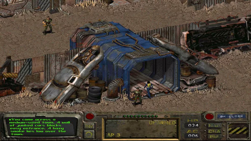 Fallout One Computer Game Remember that old screencap where the guy was like