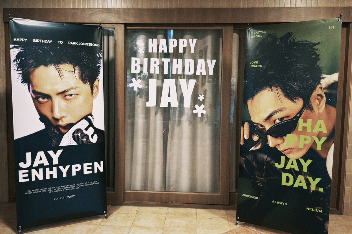 Aliceblue100's tweet photo. D - 1
ARE YOU READY?!
SEE YOU TOMORROW 🛞🛞

24th JAY PIT STOP 🏁
⁺♡ JAY’s Birthday Cafe Event ♡⁺

📍HAU HAUS CAFE (MRT Ladprao)

🗓️ 18 - 19 APRIL 2026
🕙 10:00 - 17:00

#24thJay_PitStop

#JAY #제이 #ENHYPEN_JAY 
#HAPPYJAYDAY #HAPPY_JAY_DAY https://t.co/v79b7QdpXp