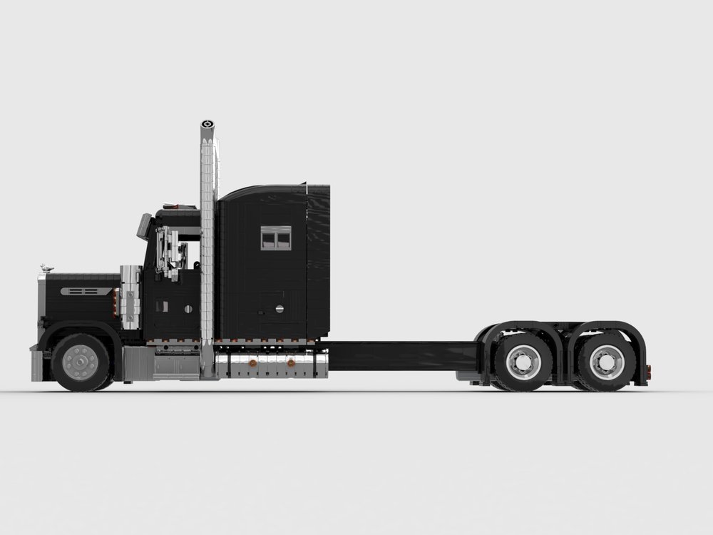 Rebrickable's tweet image. Peterbilt-379 Long size by LingKong reb.li/m/259204?spot=… #lego #rebrickable #legomoc