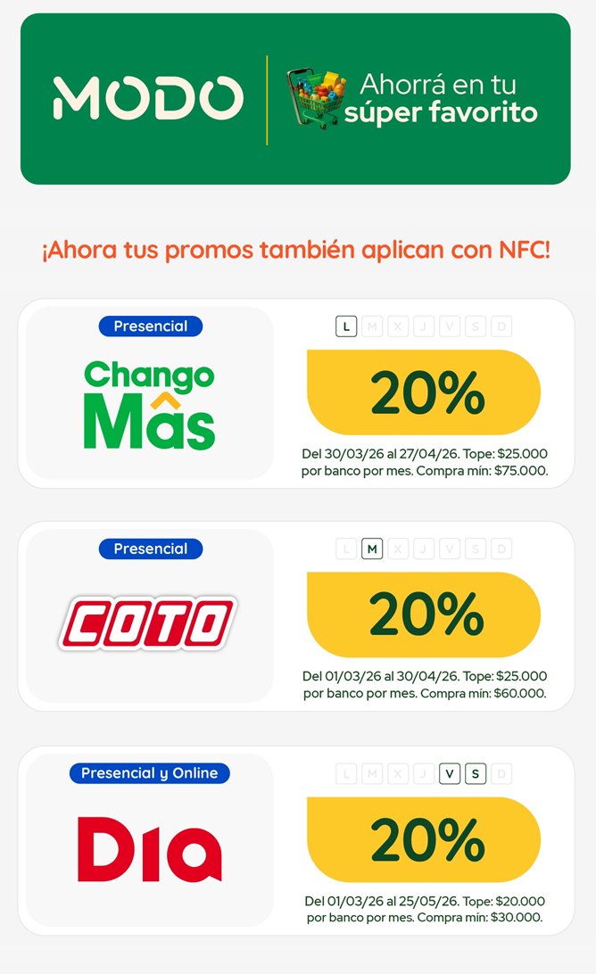 ahorrotwit's tweet photo. ⚠️ Ojo con estos mails 📧 de @MODO_Arg : como siempre te marean y no entendés nada

Dicen “TUS PROMOS TAMBIÉN APLICAN A NFC”… pero son SOLO ALGUNAS ❌ 

¿Cuándo van a aplicar TODAS las promos igual? Sin importar QR, NFC, cuenta o tarjeta💳

¡Dejen de marear, háganlo simple! 🙄 https://t.co/U5kP56fgOV