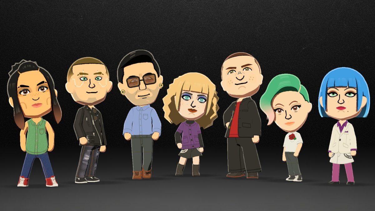 miovhh's tweet photo. All my Cyberpunk mii's so far in Tomodachi Life https://t.co/e4Bdx78ru6