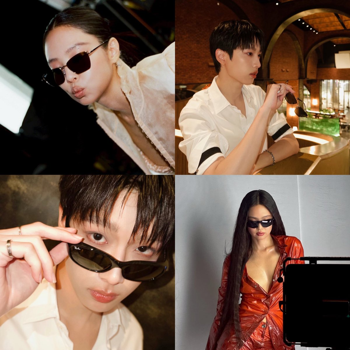 heyzhenie's tweet image. ฟินจริง y-y น้องเน็กซ์กับแว่น Ray-Ban 🕶️รุ่นแคมเปญเปิดตัวเจนนี่เป็น GBA คือเก้ทป่ะ เจนนี่ชีใส่โคตรระเบิdอยู่แล้ว ละน้องเน้กใส่ก็ไม่ลืมที่จะเริ่ดมากเช่นกัน แว่นของคนเก๋น้า

Rayban With NEX

#rayban
#NEXnattakit