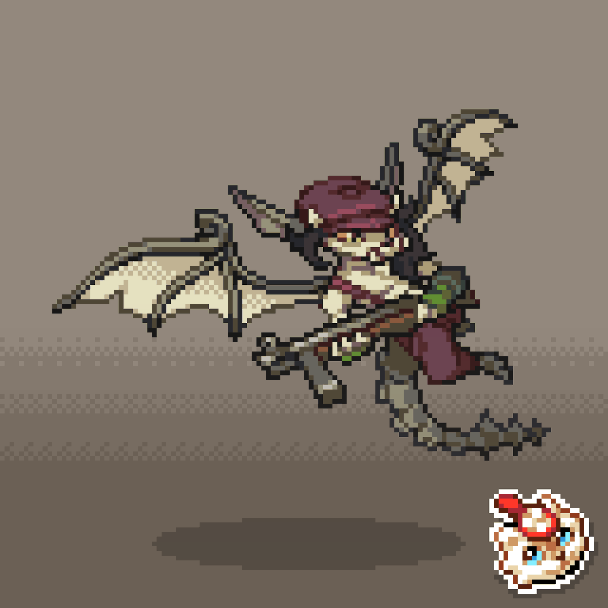 Ivy
#pixelart #ドット絵 #deadlock
