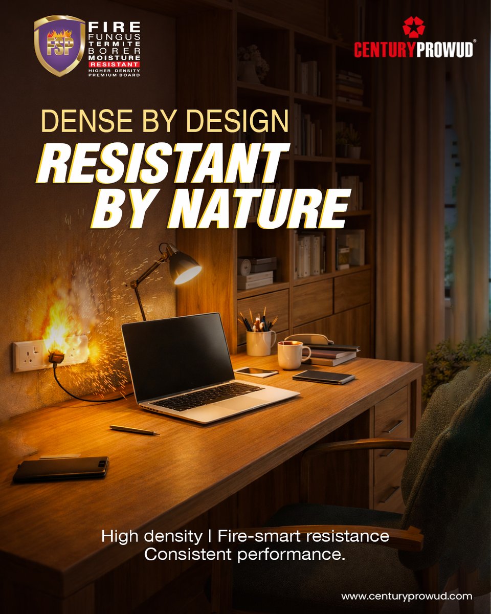CenturyProwud's tweet photo. Fire can spread. Performance shouldn’t. FSP is built to resist when it matters most.

#CenturyProwud #FSP #FireSmartPanels #FireResistant #EngineeredProtection https://t.co/DTuDG5WphZ