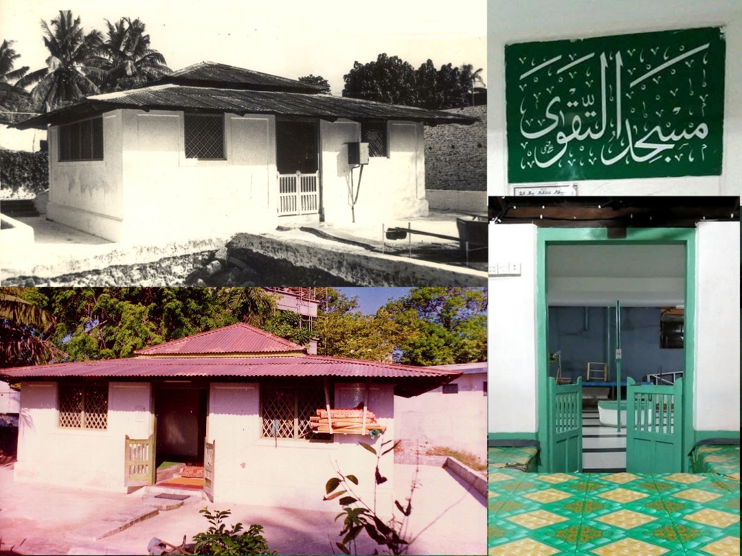 #DhivehiArchives 
A 700-Year-Old Mosque in Malé

The Maldives became an Islamic nation in 1153 CE. One of the oldest surviving mosques in the capital stands in the Henveyru Avah of Malé. Locally known as Baa Miskiiy or Old Mosque, it has also been called Seedhee Miskiiy,
