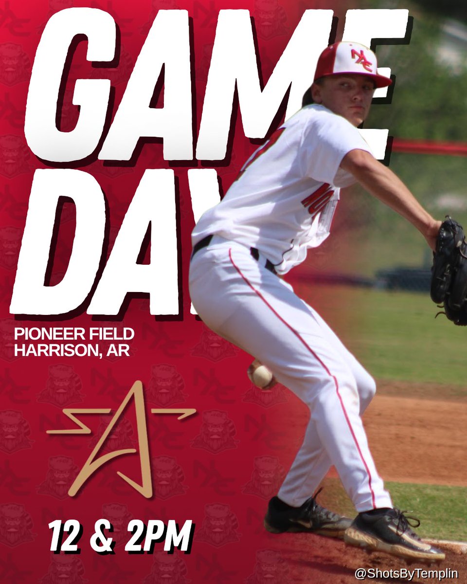 PioneerTeams's tweet photo. If you needed a sign… this is it 👇
Pioneer Baseball at HOME today ⚾️🔥

🗓️ Friday 4/17
🆚 South Arkansas College
⏰ 12 &amp; 2 PM
📍 Pioneer Field | Harrison, AR

ROLL NEERS!!! 💪 

📸 @shotsbytemplin 
 #Northark #Baseball #Pioneers #NJCAA Arkansas https://t.co/aGqdJGp9ZU
