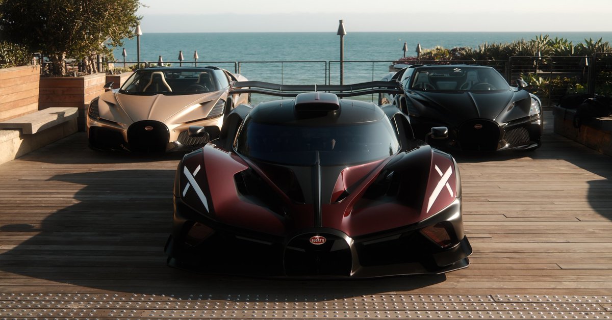 Bugatti tweet media