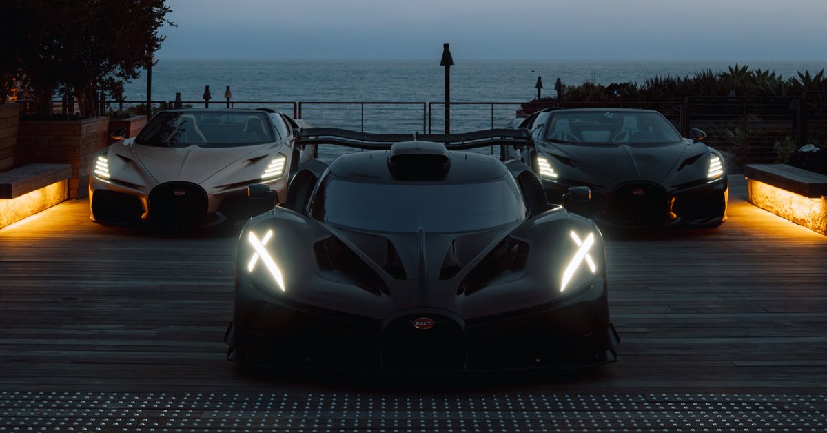 Bugatti tweet media