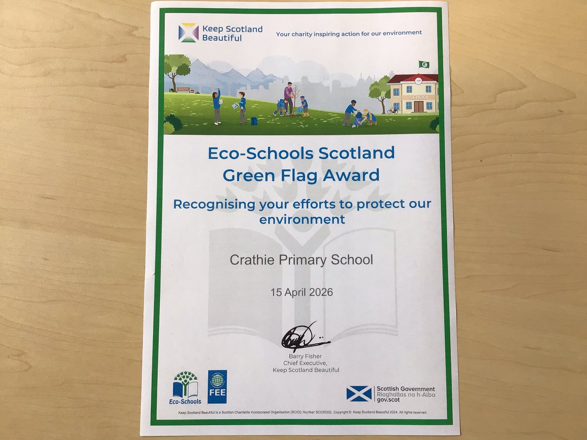 Crathie School tweet media