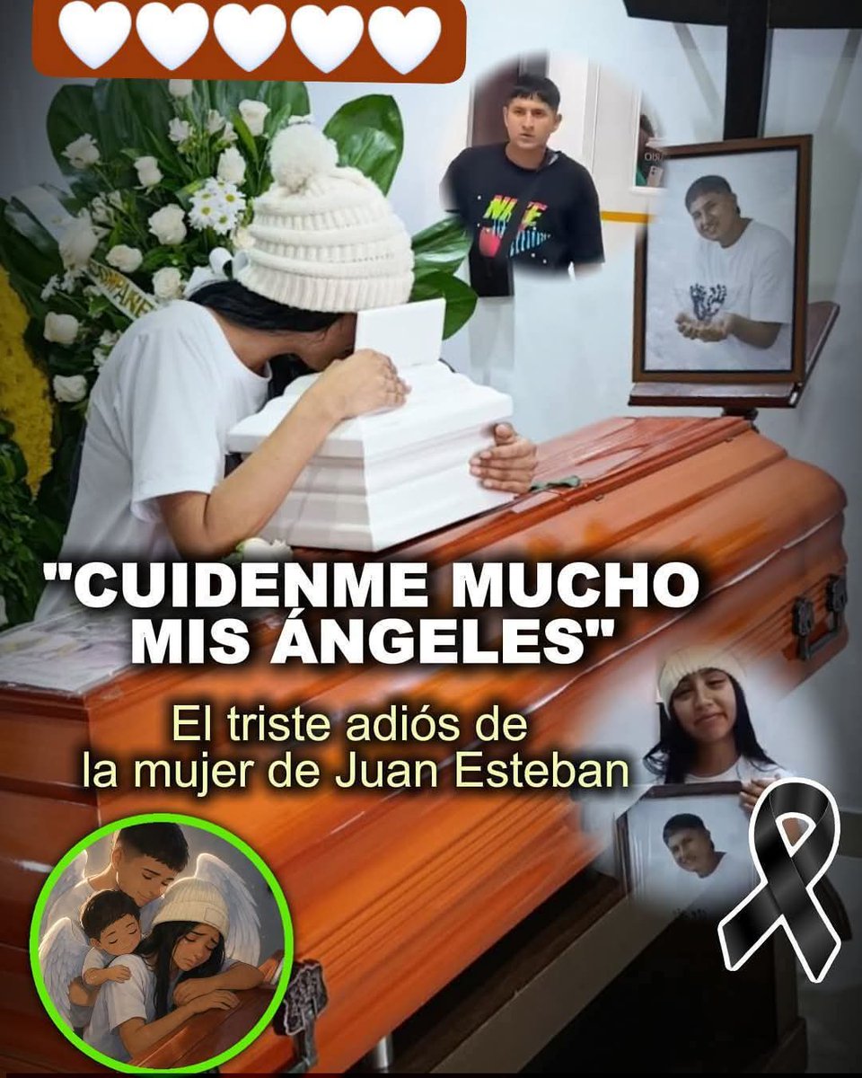 Mucho dolor.

" Juan Esteban, el joven que se hizo viral por un momento de desesperación en un hospital de Cali, fue sepultado junto a su bebé.

Familiares y amigos despidieron con el alma rota a Juan Esteban Bastidas, el joven de 20 años cuya imagen se hizo viral cuando pedía