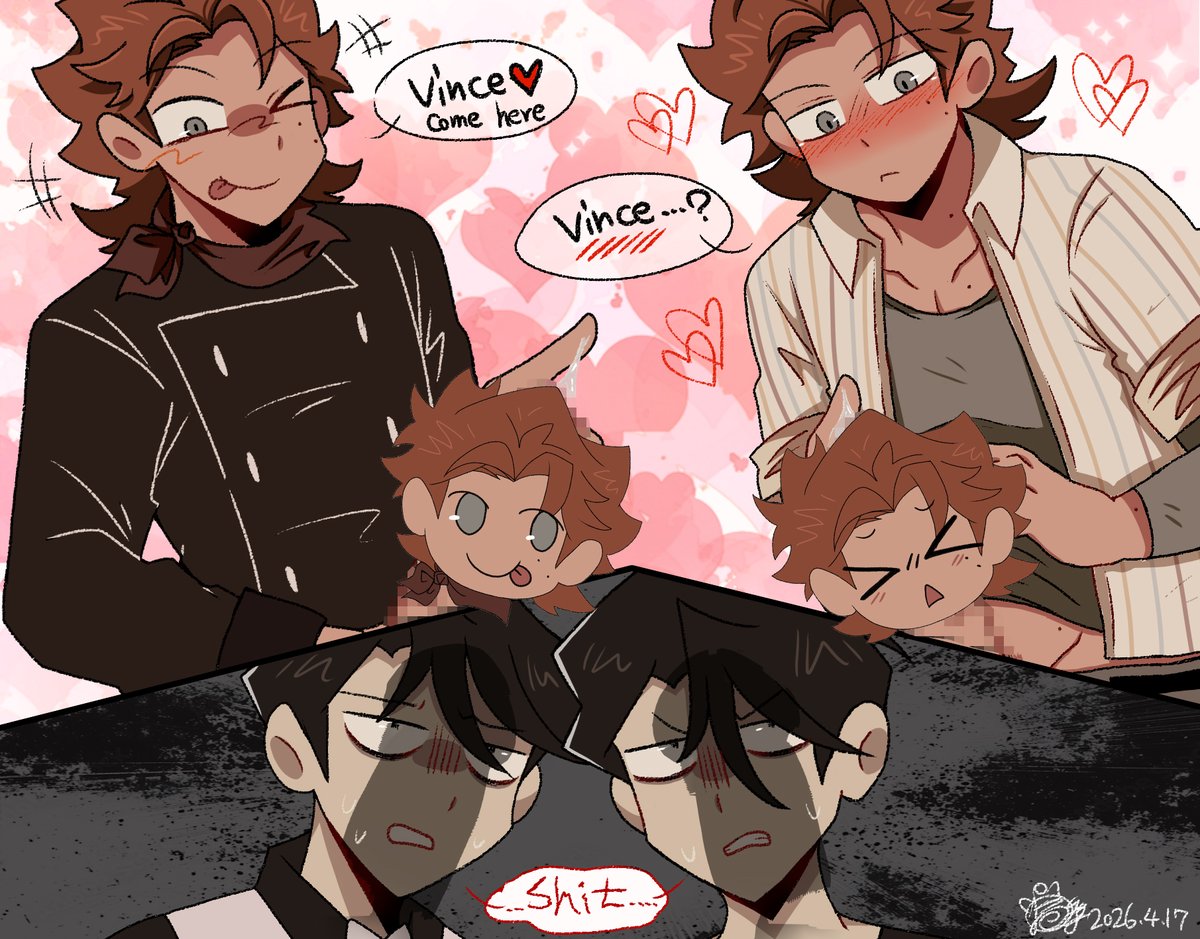 d816092c's tweet image. SWAP🍔&amp;amp;🍔 French Bread
🔞➡️poipiku.com/3601508/129575…
#deadplatefanart #Rodyvince