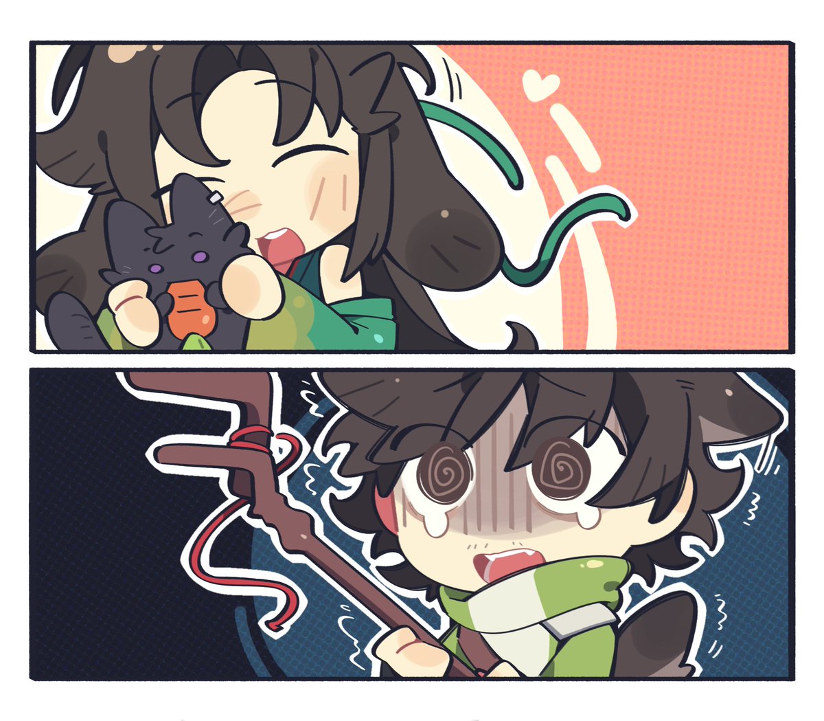 失眠充足の句号 tweet media