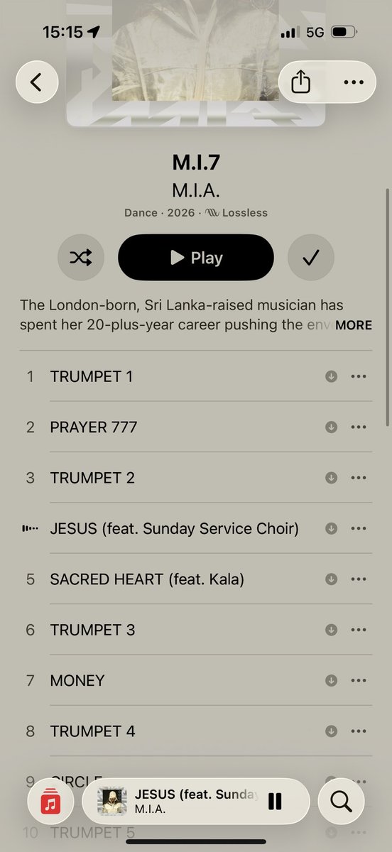 esta seguro que se jodió con Rosalía por haber sacado su album religioso antes que ella xddddd