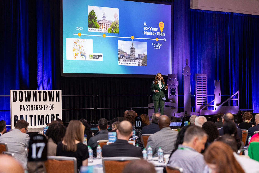 DowntownBalt's tweet photo. Baltimore showed up, and we felt it. ✨

Thank you to everyone who joined us for our State of Downtown Breakfast, presented by Gallagher LLP!  Download the full 2025 State of Downtown Report, sponsored by MCB Real Estate below 👇👇👇
https://t.co/g0jFYltyxx https://t.co/ZRD4Shtpnv