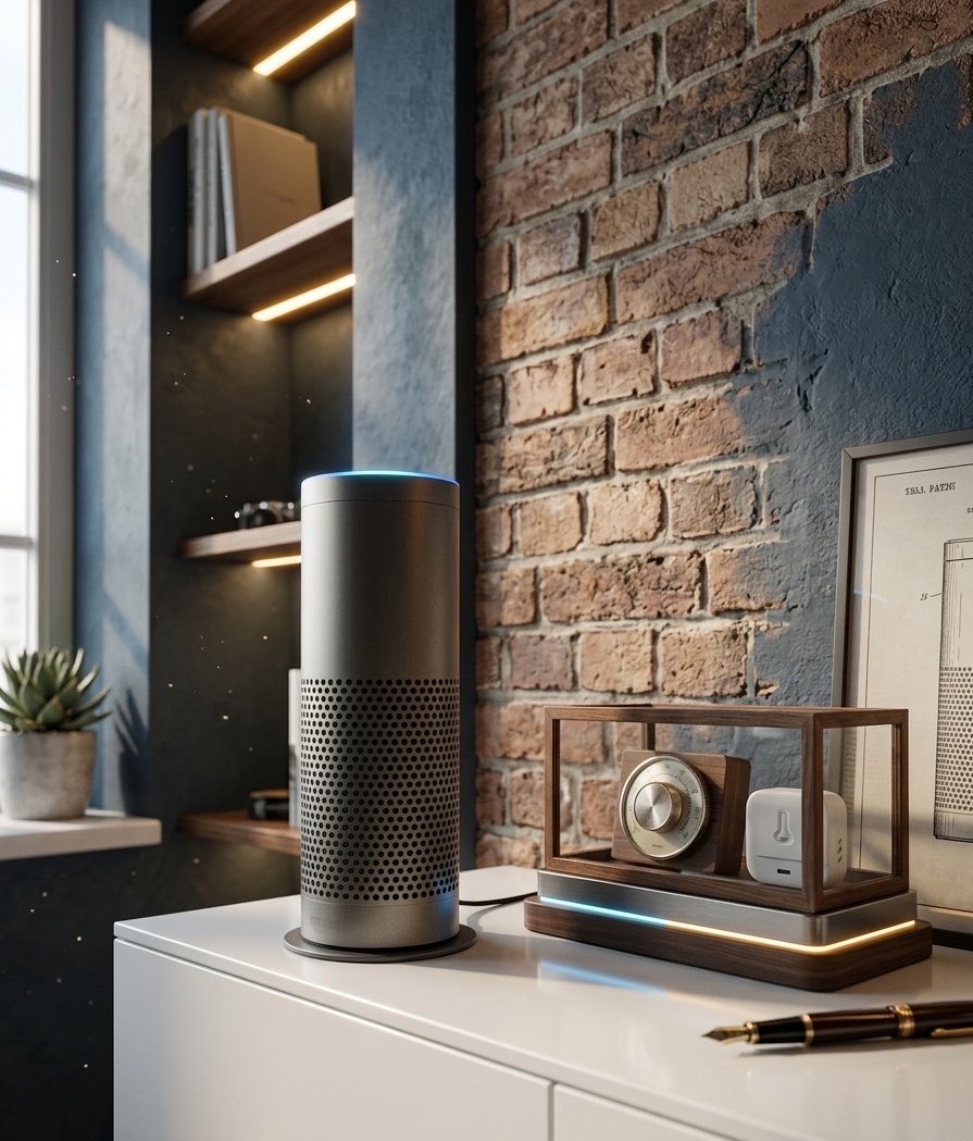 enismarthome's tweet image. 我が家のスマートホームは、この「Echo Plus第1世代」から始まった🤖
コンセントに刺してサブスク連携で直ぐに臨場感溢れるサウンドを体験出来て、離れたところから叫ばなくてもちゃんと反応する。
8年使って引っ越しを2回も経験した相棒です。
#AmazonEcho