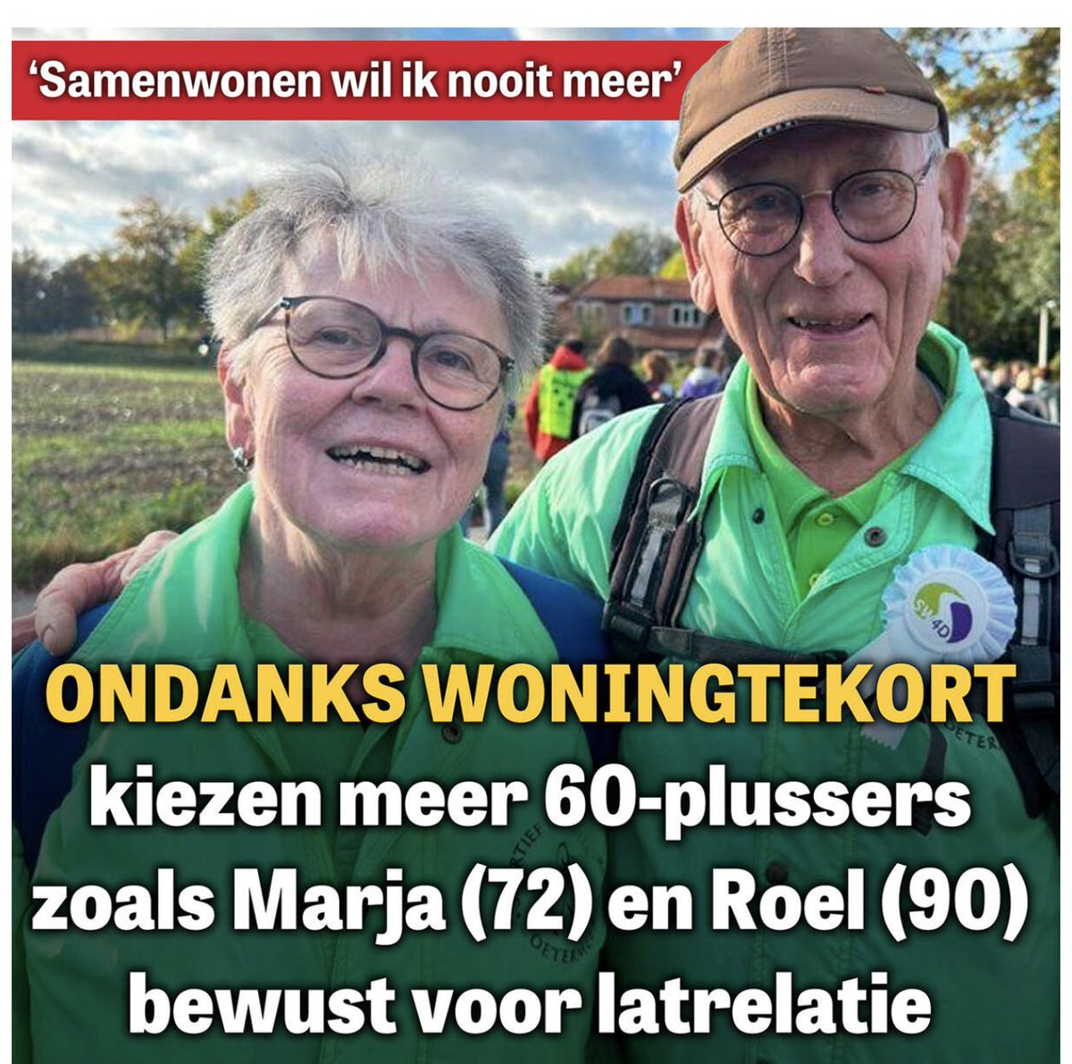 Niet ondanks, maar dankzij. Als het misloopt vind je van je levensdagen geen huis meer