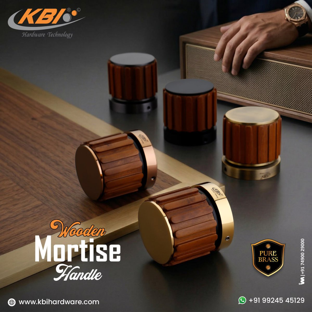 ibais_hardware's tweet photo. KBI HARDWARE PRODUCTS PVT. LTD. (JAMNAGAR)

📞 Mr. Bharatsinh Chauhan: +91 99245 45129 
📲 WhatsApp: https://t.co/VQdgsCs3XS
.
#MortiseHandle #WoodenHardware #PureBrass #MakeInIndia #WoodenHardware #InteriorDesignIndia #doorhandle #doorfitting
.
@ibais_hardware https://t.co/VdxtFS74Ja