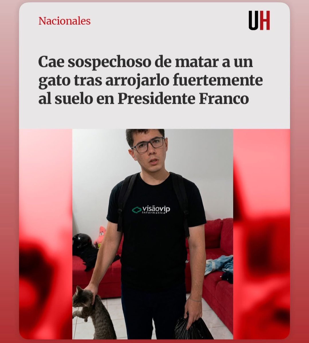 YA FUE DETENIDO ‼️ ahora solo exigimos que todo el peso de la ley caiga sobre él

Basta de ser tibios, estos son potenciales asesinos de mujeres, niños u otros hombres y una amenaza para toda la sociedad, queremos que se PUDRAN en la cárcel