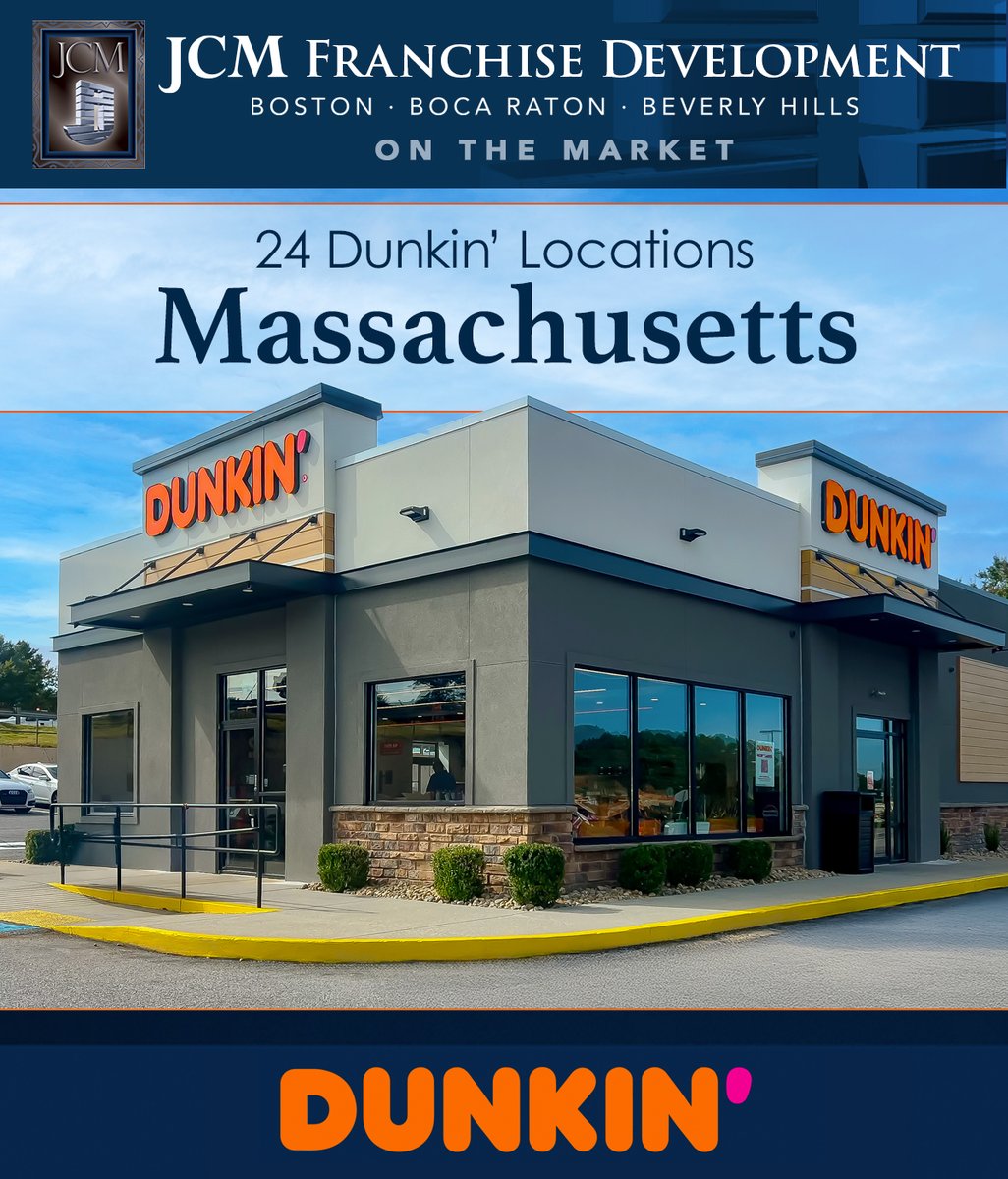 joyalcapmgt's tweet photo. An Exclusive Dunkin' Donuts Franchising Opportunity in Massachusetts

READ MORE:
https://t.co/lQcCDawCvt
https://t.co/jPJhoPY4j8

#JCM #Joyal #GaryJoyal #dunkin #finance #FranchiseOpportunity #Massachusetts #RealEstate https://t.co/mPpwGFLMJ3