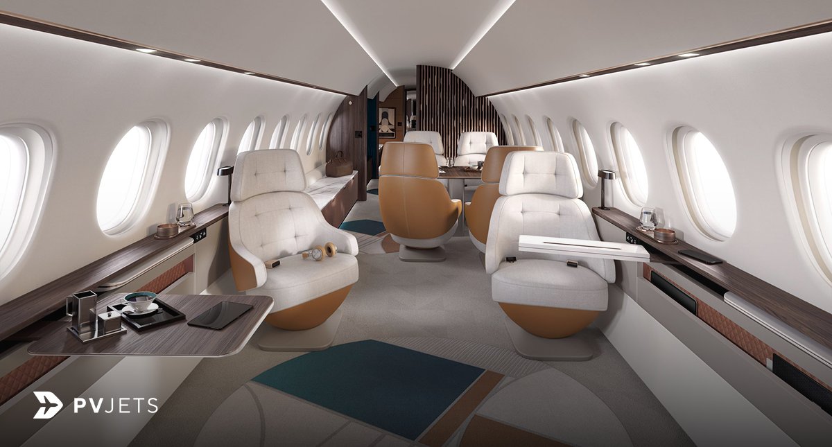 pvjets's tweet photo. The #Falcon10X reflects a shift in private aviation.

Larger cabins, advanced pressurisation, and short-runway capability are redefining how aircraft support both long-range travel and operational flexibility.

In next-generation jets, performance is no longer just about range, it’s about how the cabin supports the mission.

#PrivateAviation #JetCharter #PVJets