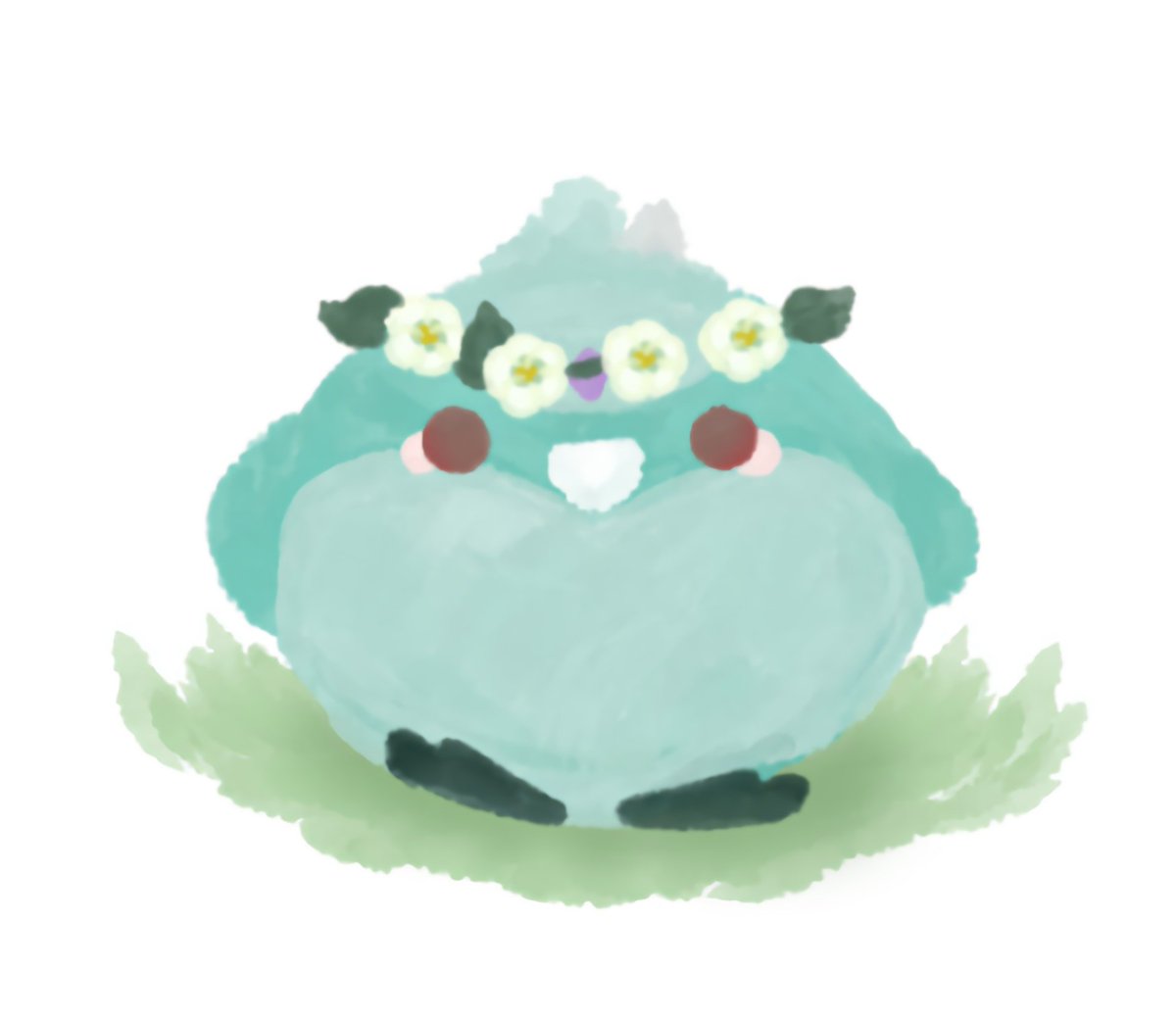 뱁새 봐주세요
제가 청심그리다가 뭔 솜뭉치를 그려두긴했는데
바보같아보이지 않나요..