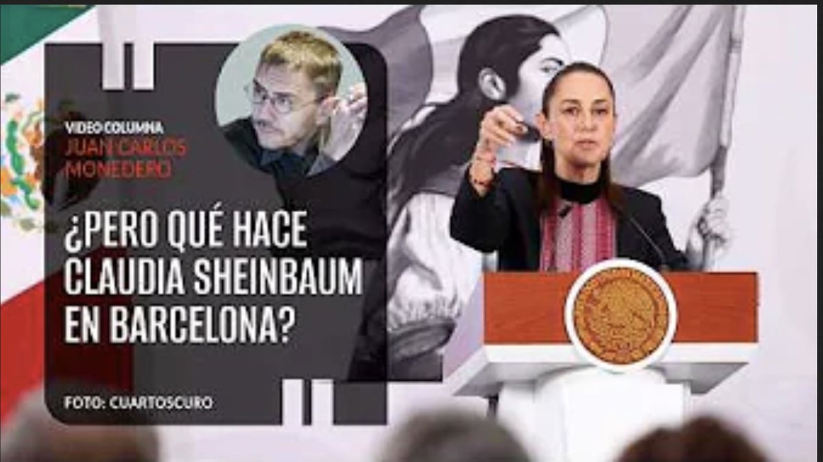 Trump convocó en su campo de golf a los arrodillados presidentes latinoamericanos de derechas en el Escudo de las Américas: Milei, Bukele, Kast, Noboa... En Barcelona se reúne un frente que reclama la dignidad: <a href="/Claudiashein/">Claudia Sheinbaum Pardo</a>, <a href="/LulaOficial/">Lula</a>, <a href="/petrogustavo/">Gustavo Petro</a>, <a href="/OrsiYamandu/">Yamandú Orsi</a>. El