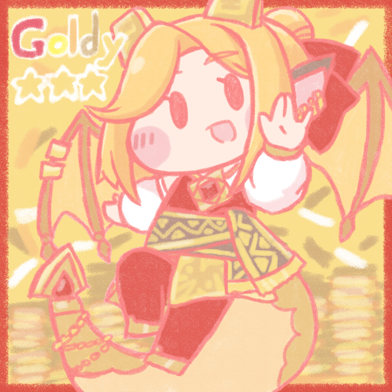 ゴールディを描いたー
使徒実装お待ちしております…
#トリッカル    #Trickcal