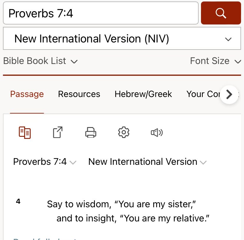 “Wisdom you are my sister, and insight you are my relative”

#bible #wisdom #Jesus #Grace
