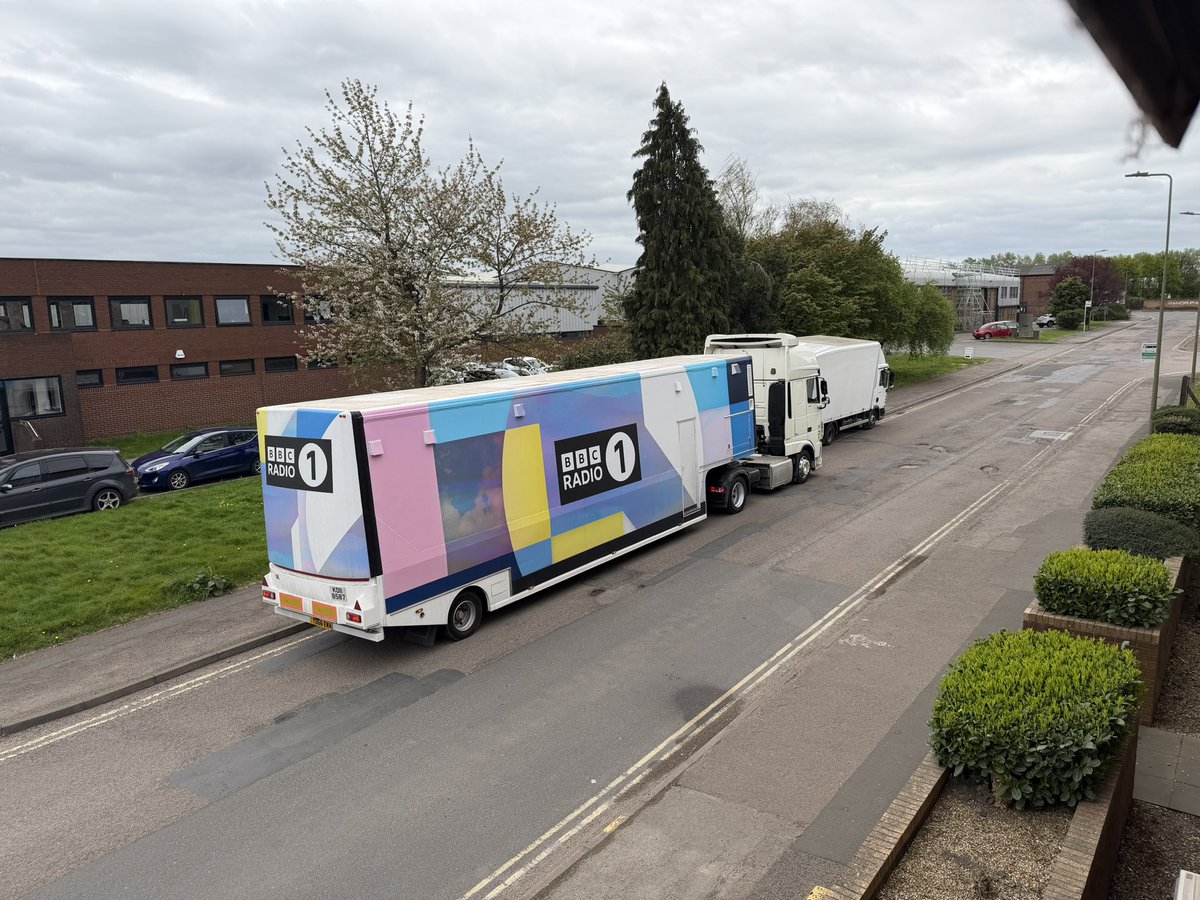 Stidston's tweet photo. @BBCR1  You can’t park there, Sir 😉 https://t.co/mpeasv6bzn