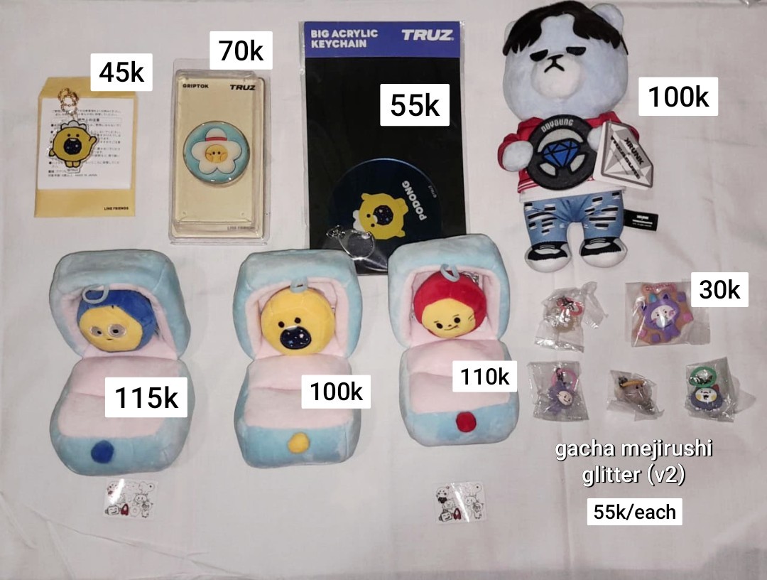 wts | lfb truz lawoo treasure

🐣harga blm trmasuk pack + adm🍊 (20% + 1.250)
🐣keep with dp✅️
🐣dom solo🏡
🐣sensitive buyer❌ 

tag #pasarTREASURE #teumejajan
#truz 트레저 포카 pc pob hikun lawoo woopy chilli yochi romy keyring bc kr minini jaehyuk ruru yochi som podong woopy