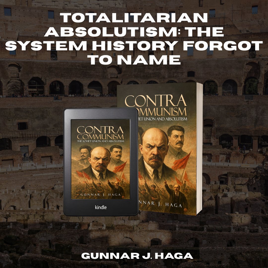 gunnarj_haga's tweet image. Gunnar J. Haga introduces the concept of totalitarian absolutism to describe a system where the state penetrates every aspect of life, political, economic, and cultural.

Read Contra Communism now. amazon.com/dp/B0FVWC11VM

#Totalitarianism #PoliticalTheory #ContraCommunism
