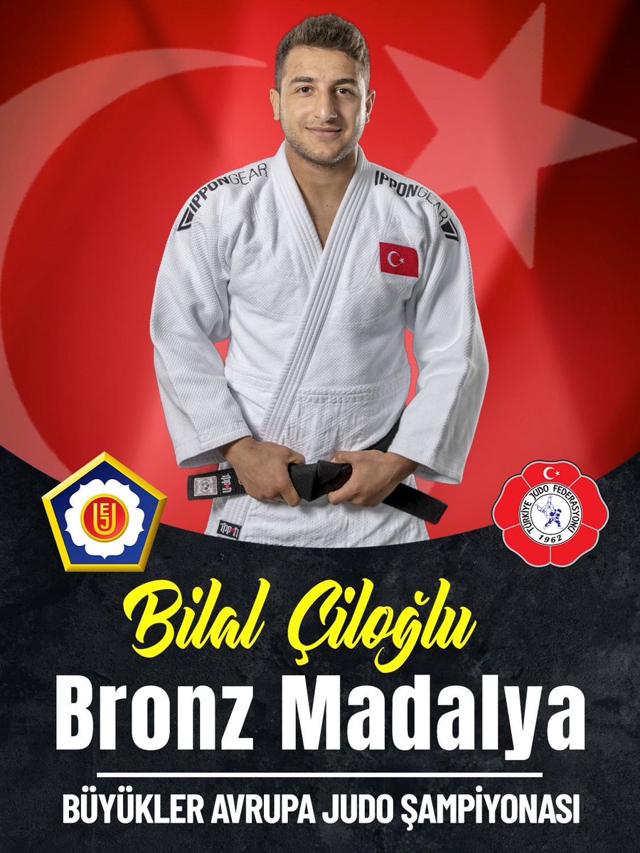 Gürcistan’ın Başkenti Tifliste Devam Eden Büyükler Avrupa #judo Şampiyonasında 73kg Bilal ÇILOĞLU 🥉Bronz Madalya Kazanarak Bizleri Gururlandırmıştır Sporcumuzu,Teknik Ekibimizi Ve Emeği Geçen Herkesi Kutluyorum🤲🇹🇷 <a href="/gencliksporbak/">Gençlik ve Spor Bakanlığı 🇹🇷</a> <a href="/GSBsporgm/">Spor Hizmetleri Genel Müdürlüğü</a> <a href="/turkjudo/">Türkiye Judo Federasyonu</a>