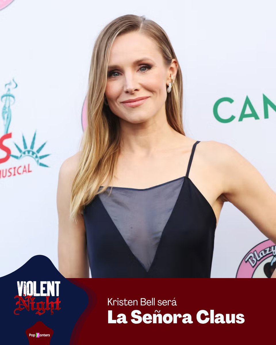 PopFanters's tweet image. CONFIRMADO en la #CinemaCon ✅

#KristenBell será Mrs. Claus en la secuela de #ViolentNight 🎅🏻

Estreno 4 de Diciembre 🍿