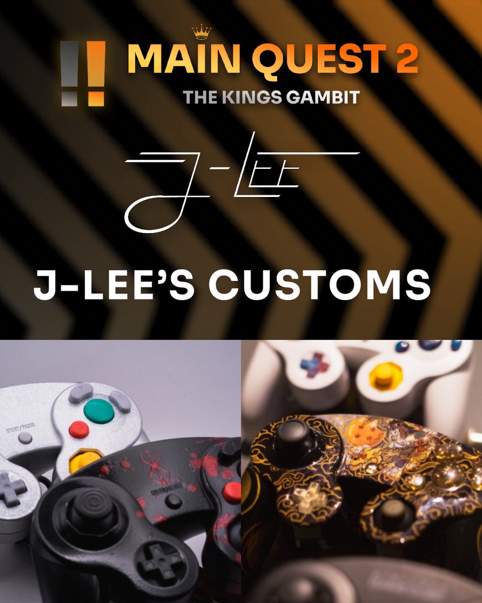 ThompsonWilde's tweet photo. MAIN QUEST 2 STANDS

- J-Lee's Customs for all your controller modding needs
- Amazing Art Corner with @zubiwubi and @Purple_Debo 
- Evening food catering

You can still signup and be a part of all this goodness!

https://t.co/vO5i2bz9DW https://t.co/ZkU6XzGaMl
