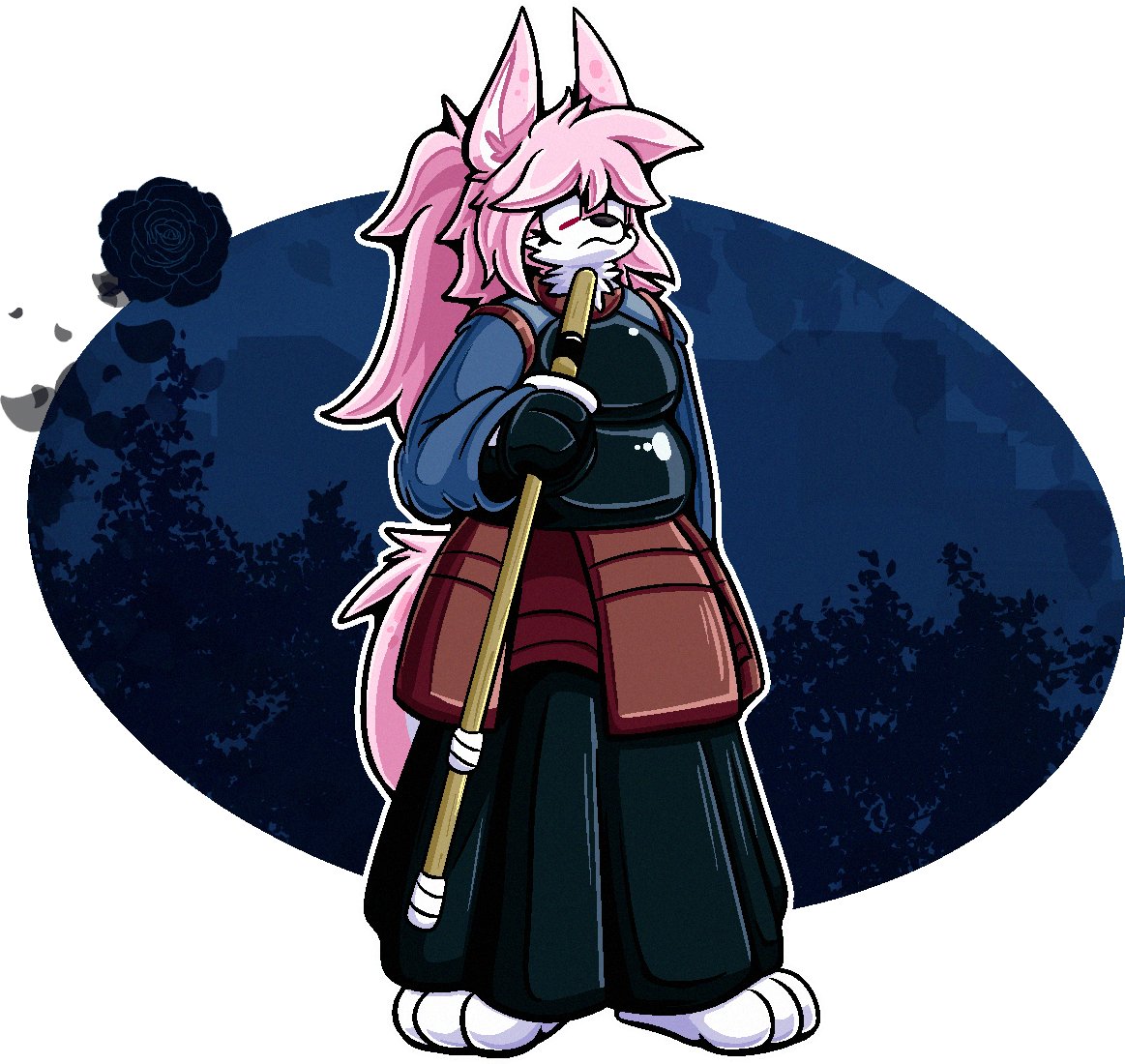 Meet Mya without her mask