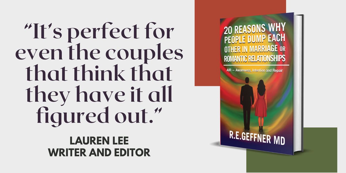 AuthorNetwork's tweet image. The AIR method helps couples see what is really happening emotionally and behaviorally. Clarity creates change. a.co/d/0cImgi99 @abookpublicist #SelfAwareness #RelationshipHealing #PersonalGrowth #CouplesCounseling @abookpublicist