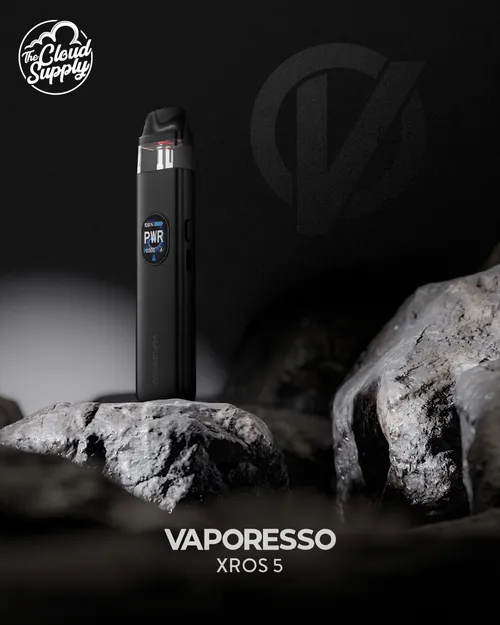 The Vaporesso Xros 5 is a highly reliable and versatile pod system at an affordable price point. With advanced airflow control, long-lasting battery life, cross-compatible pods &amp; refined coil technology, Xros 5 is sure to hit the mark. 

🌐 thecloudsupply.com