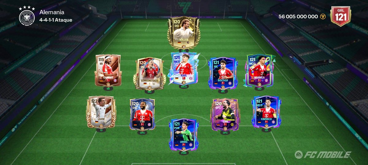 Andros303's tweet photo. Urbig y Bischof al máximo ya con la actualización de GRL❤️🇩🇪 (me encanta el rediseño que tienen al subir)
Y de paso otra vez stats de Hoeness al Maximo🙌
@tutiofifa @HDWolvie @JONALDINHOtm @MadridistaaFC @nitrofm7 @Luis22FM https://t.co/QRn2lWIoS7