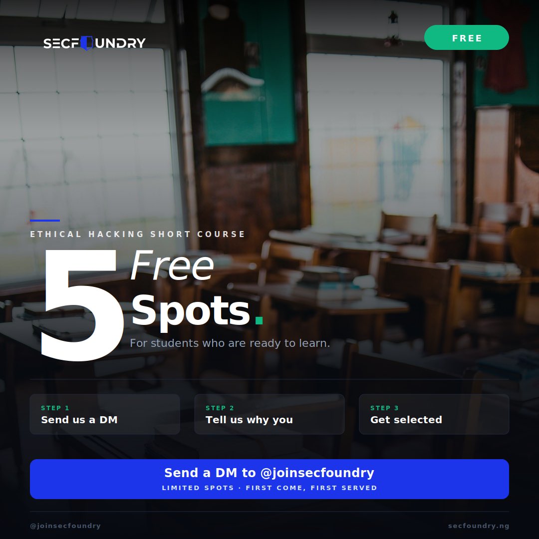SecFoundry tweet media