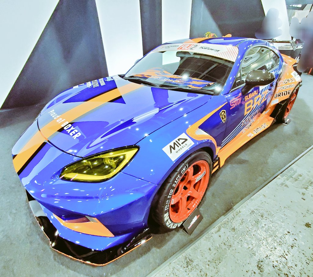 SS23812435's tweet image. 今日の二枚
VEICOLOジェイスくんBRZその1
#FDJ2 #VEICOLO #MIDWHEELS #SUBARU #APEXi
#yokohamatire