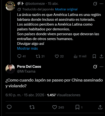 Pera Del Caos tweet media