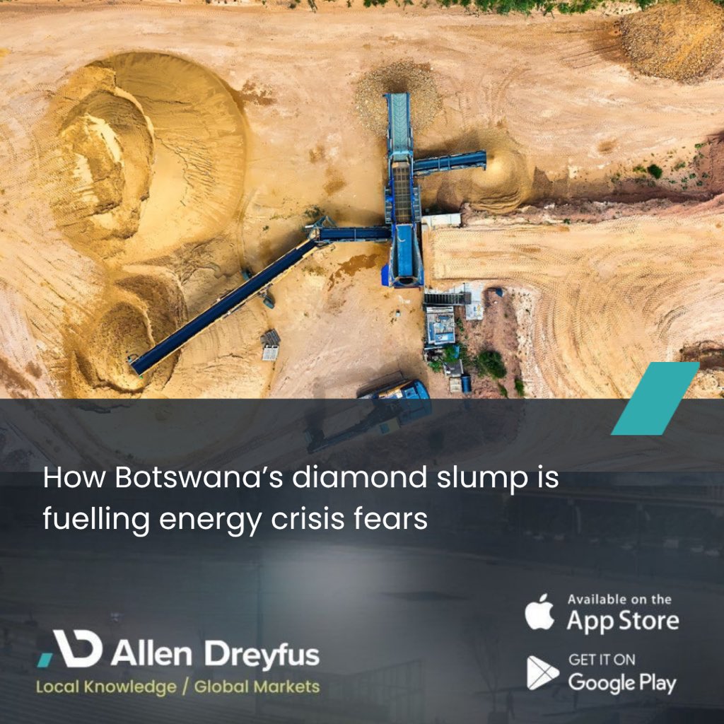 allendreyfus_'s tweet image. Botswana’s mining sector is under mounting pressure as falling diamond and gold prices collide with rising utility costs, exposing deep vulnerabilities in the country’s resource-dependent economic model-Eric Kasongo

Read more: allendreyfus.com/how-botswanas-…

#Botswana #Mining #Diamonds