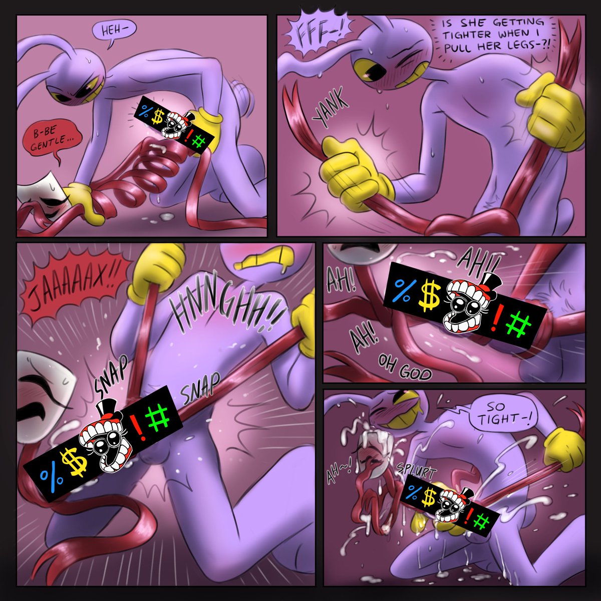nugget_witch's tweet photo. yank 'em, Jax
#genitalcircus #tadcnsfw #ribbun https://t.co/T6x1HRpN1n